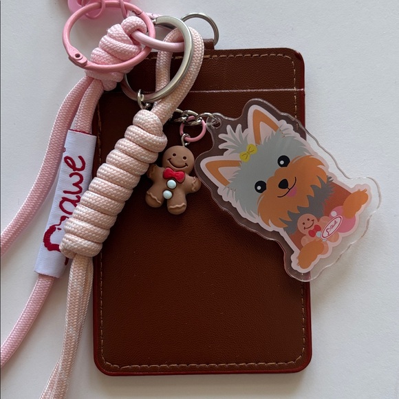 🌸Handmade Yorkie Card & Key Holder - Picture 5 of 10